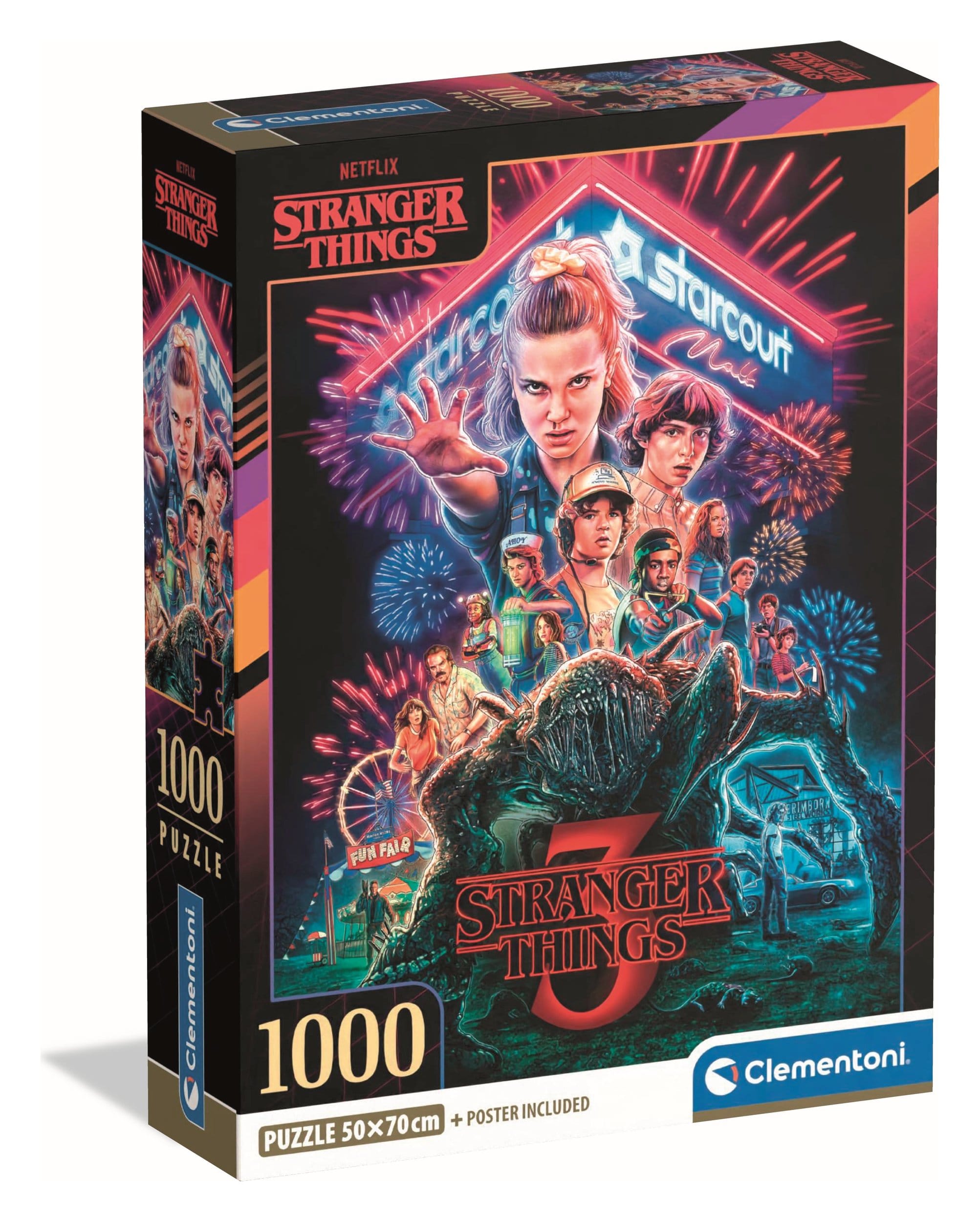 1000 pcs - Stranger Things temporada 3